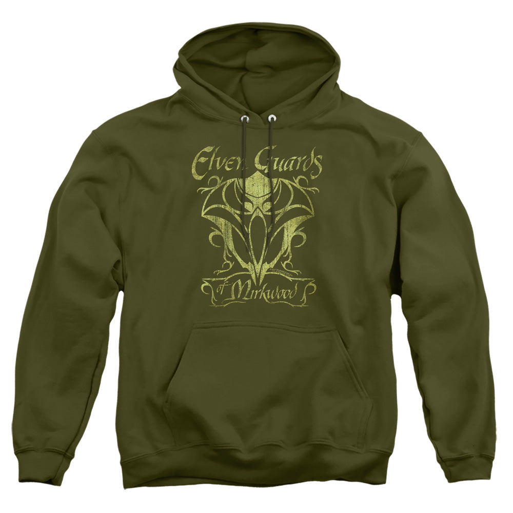 Hobbit - Guards Of Mirkwood - Adult Pull-over Hoodie - Military Green