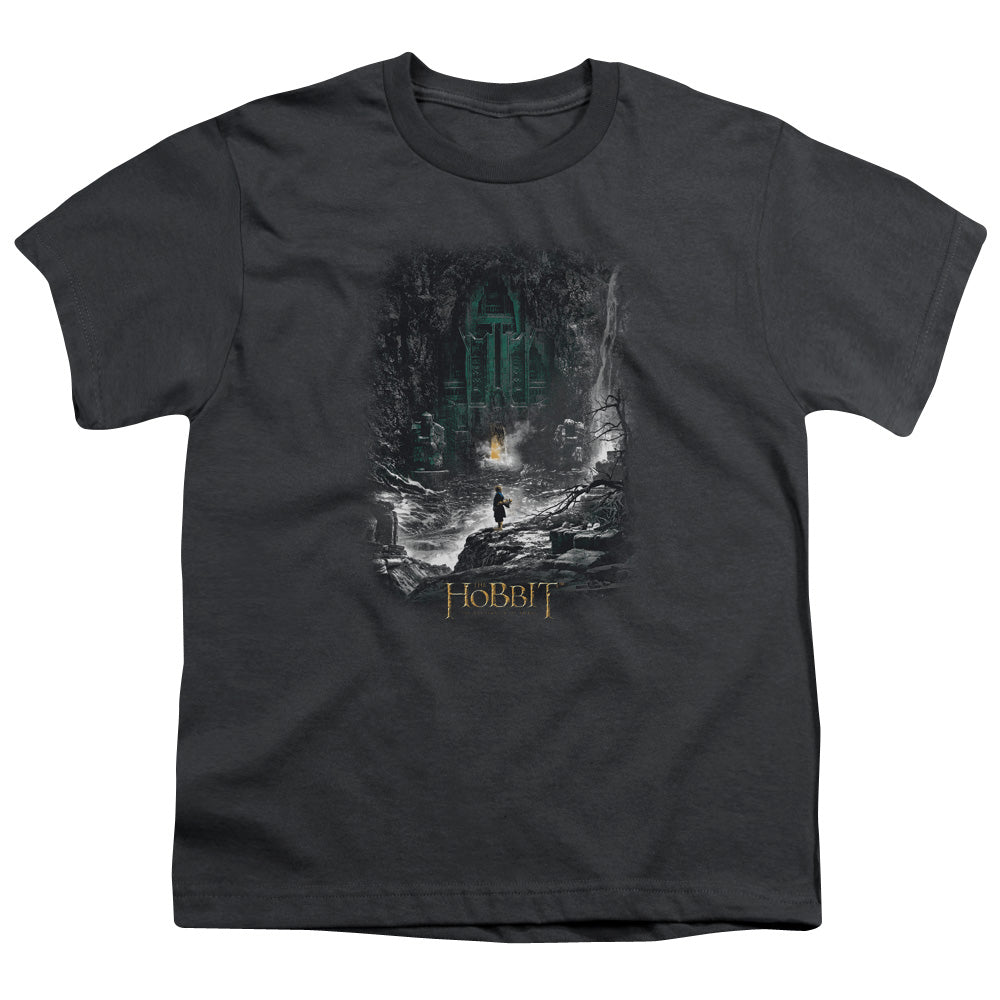 Hobbit - Second Thoughts - Short Sleeve Youth 18/1 - Charcoal T-shirt