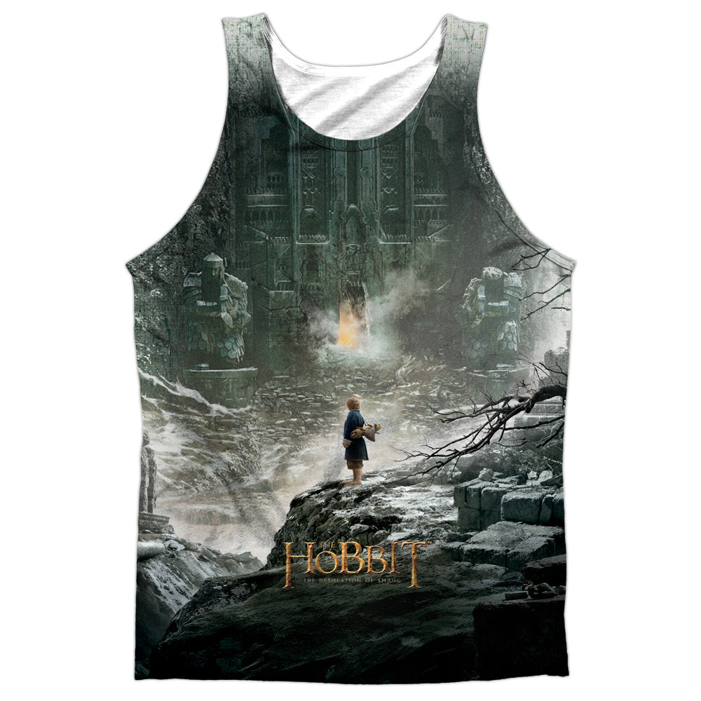 Hobbit - Big Poster - Adult Poly Tank Top - White