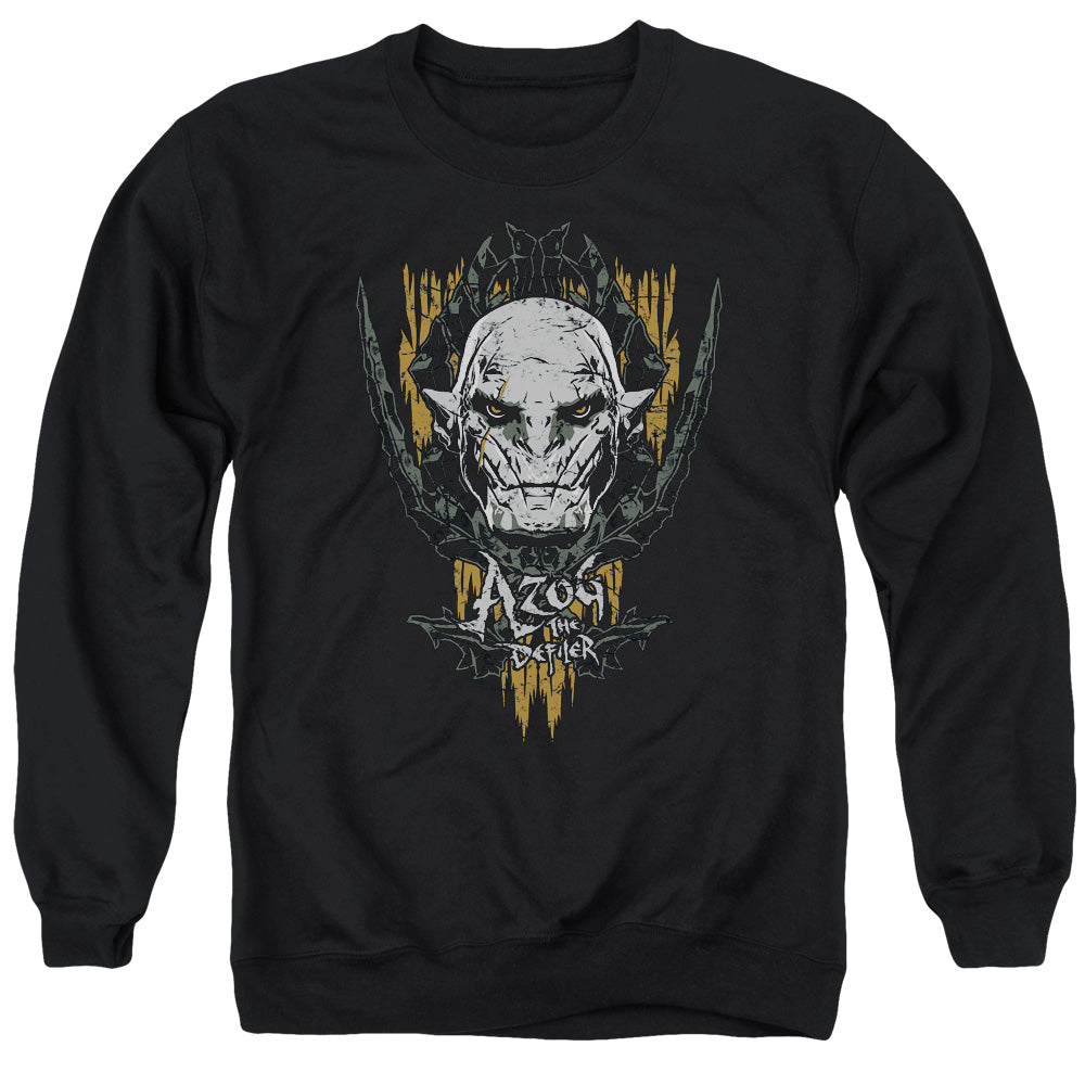Hobbit - Azog - Adult Crewneck Sweatshirt - Black