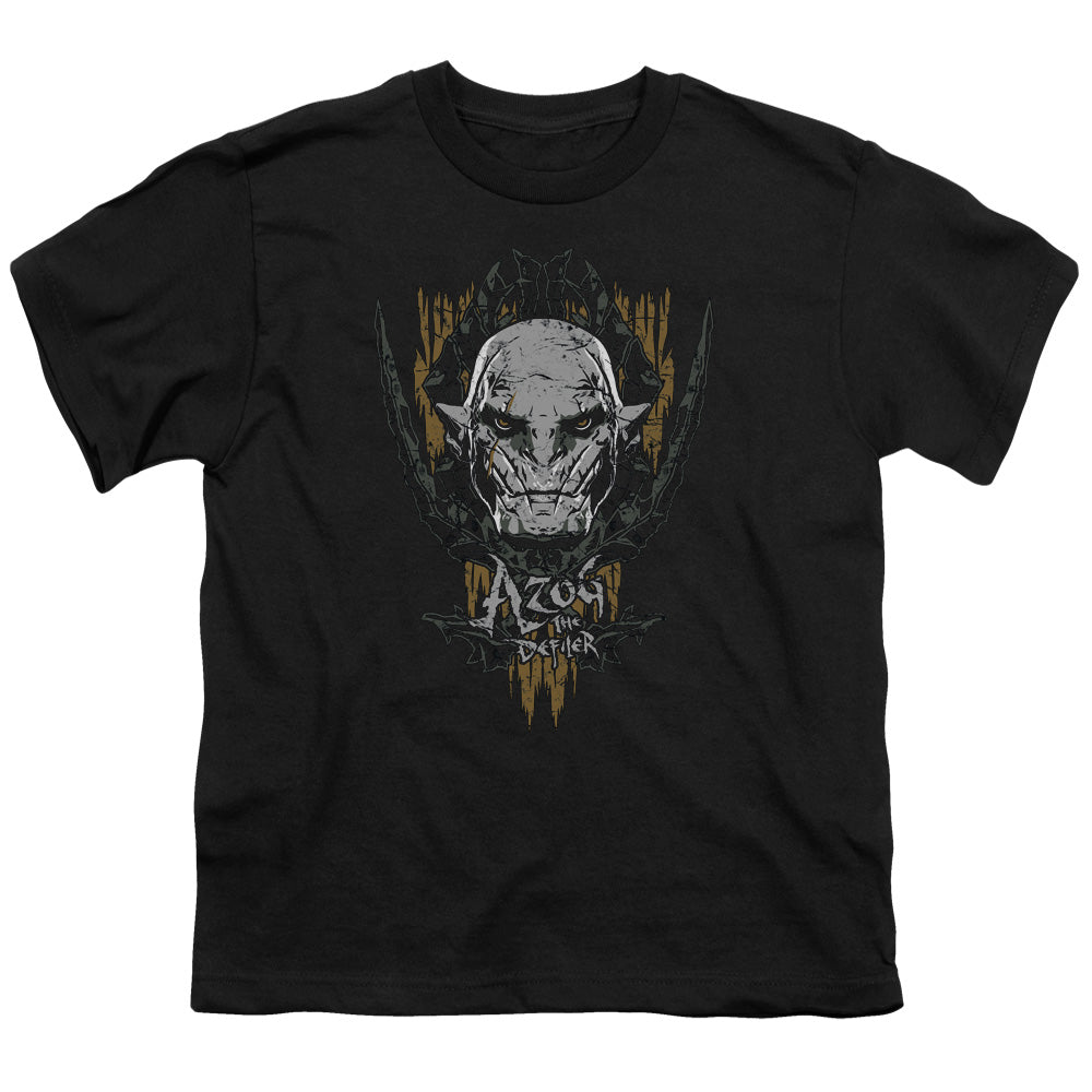 Hobbit - Azog - Short Sleeve Youth 18/1 - Black T-shirt