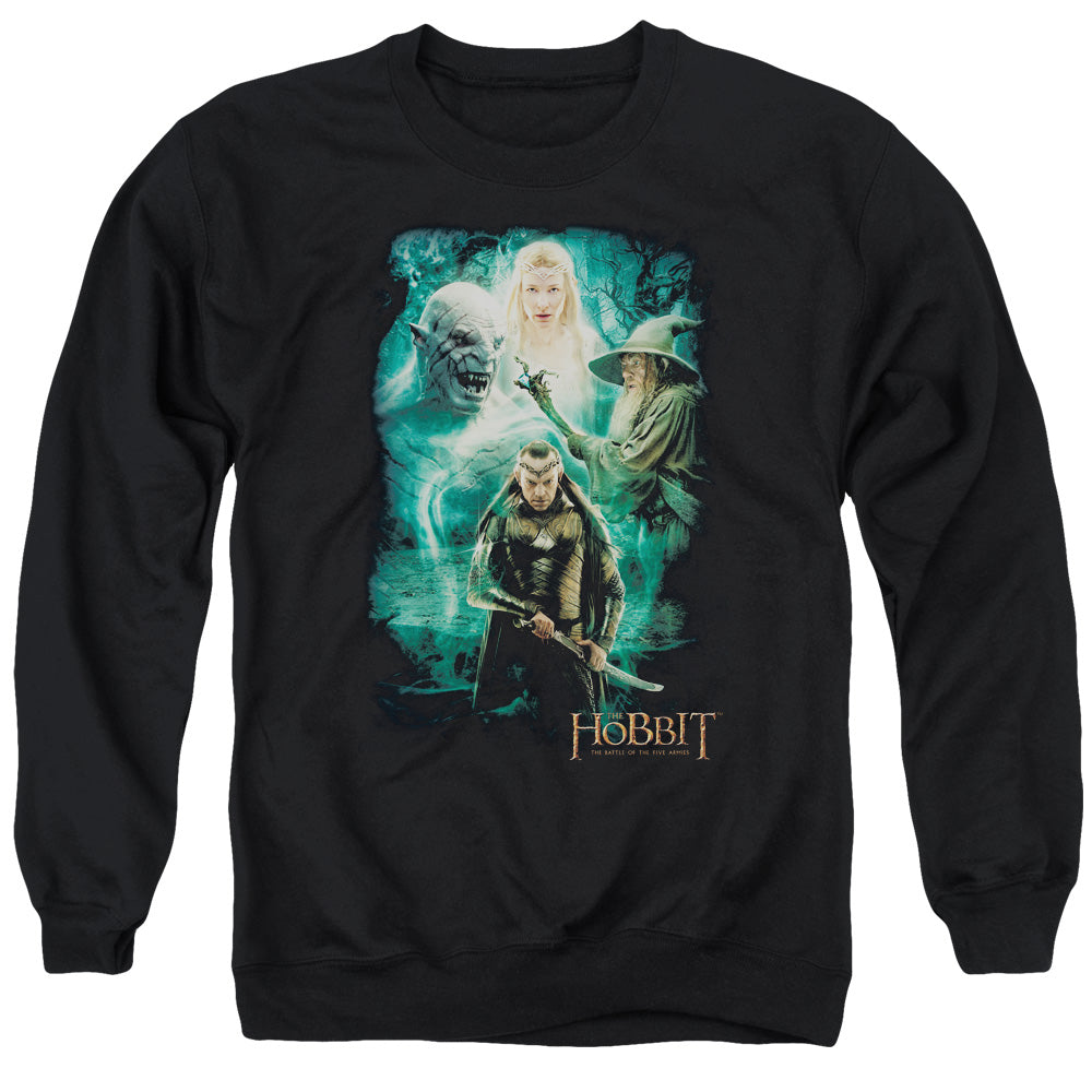 Hobbit - Elronds Crew - Adult Crewneck Sweatshirt - Black
