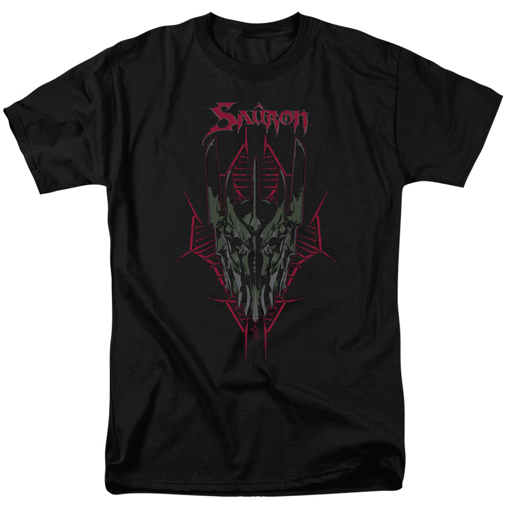 Hobbit - Evils Helm - Short Sleeve Adult 18/1 - Black T-shirt