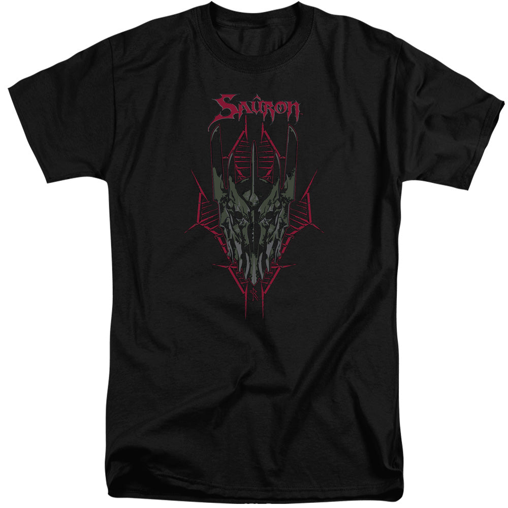 Hobbit - Evils Helm - Short Sleeve Adult Tall - Black T-shirt