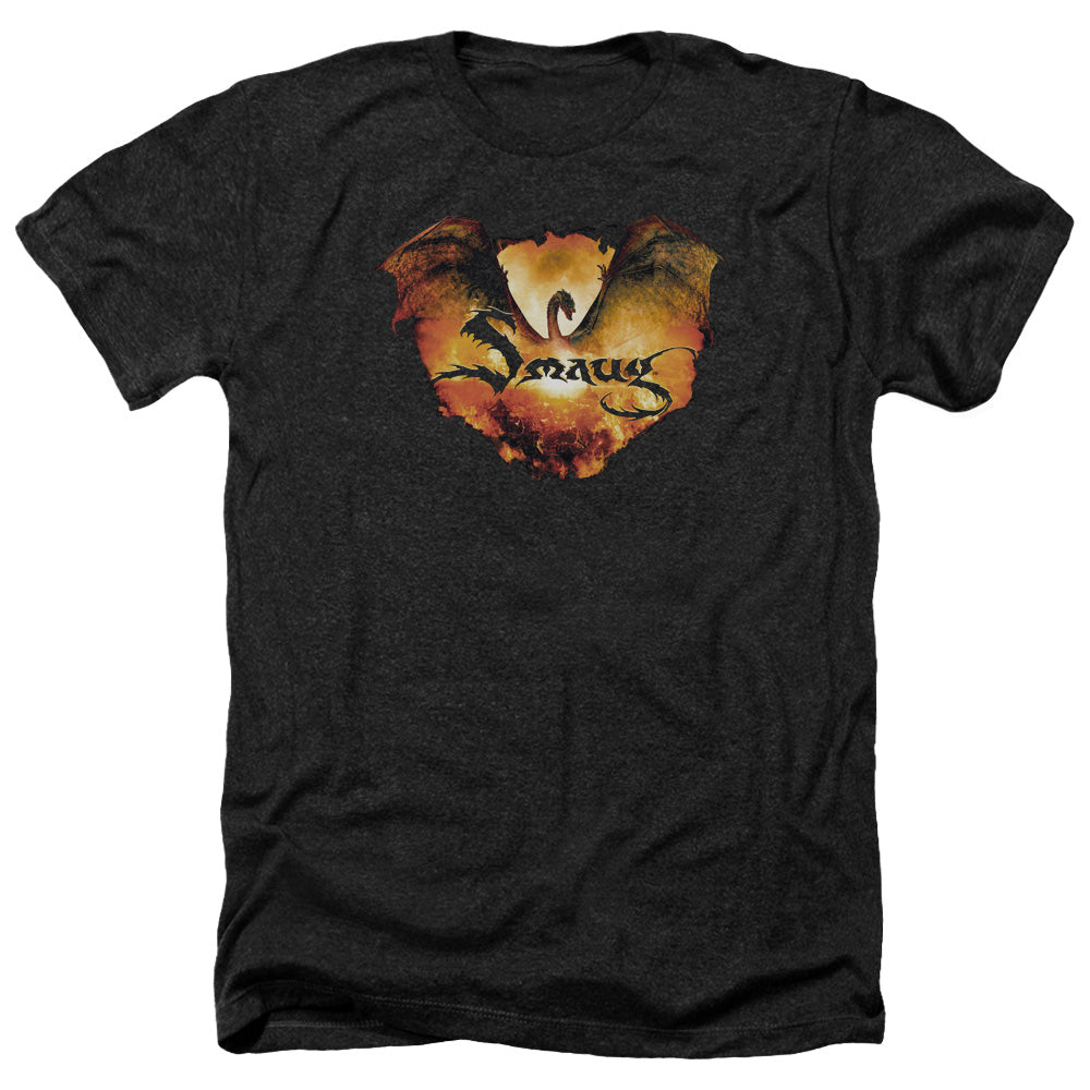 Hobbit - Reign In Flame - Adult Heather-black