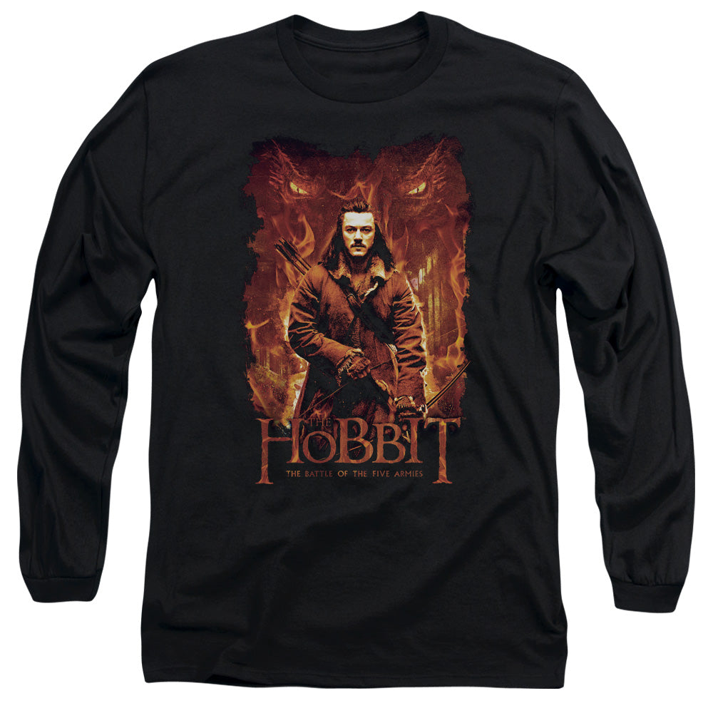 Hobbit - Fates - Long Sleeve Adult 18/1 - Black T-shirt
