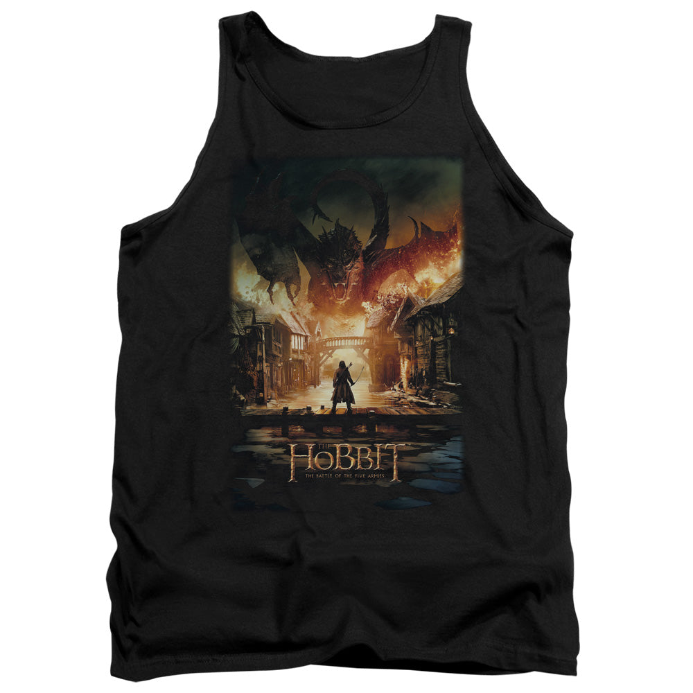 Hobbit - Smaug Poster - Adult Tank - Black