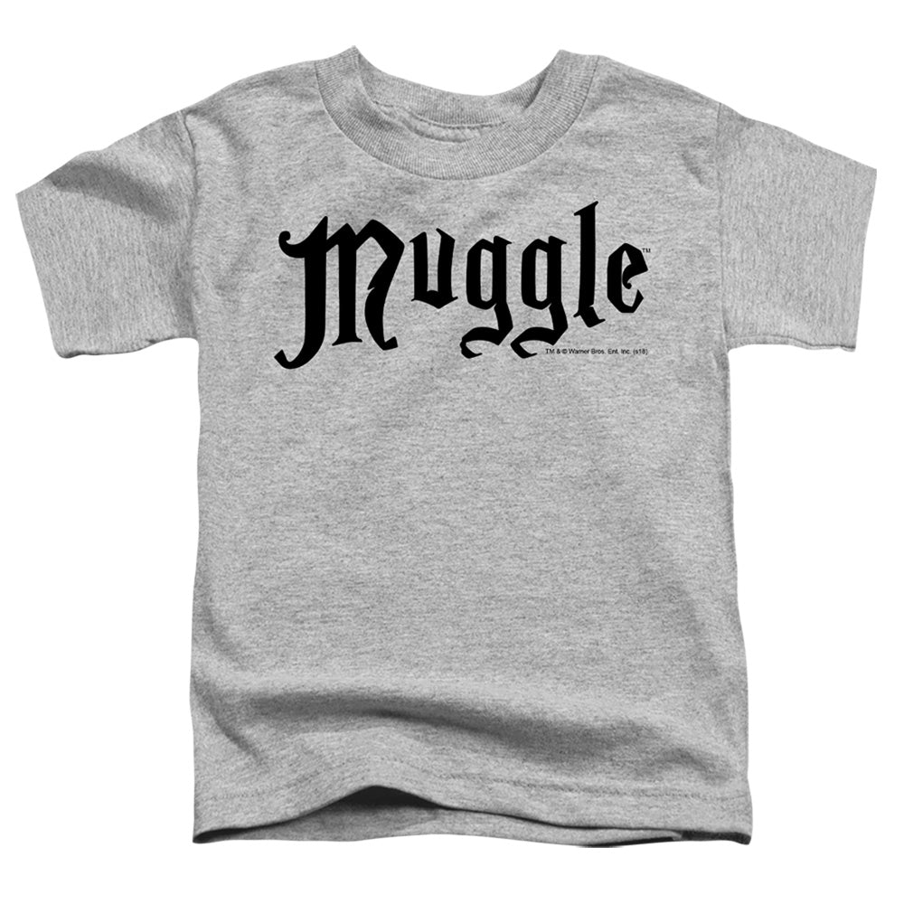 Harry Potter - Muggle - Short Sleeve Toddler Tee - Athletic Heather T-shirt