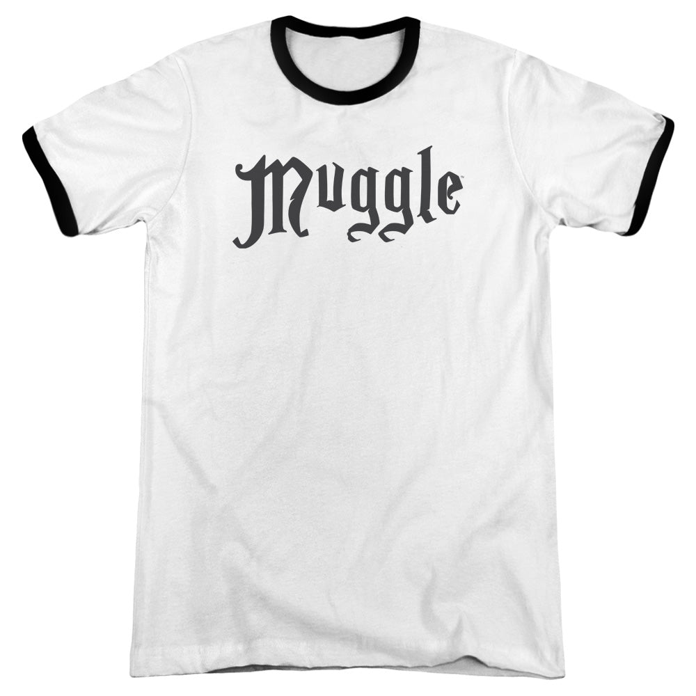 Harry Potter - Muggle - Adult Ringer - White/black