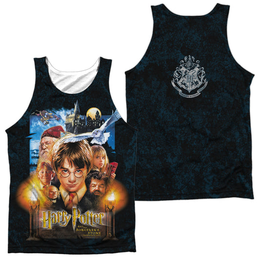 Harry Potter - The Beginning (Front/back Print) - Adult Poly Tank Top - White