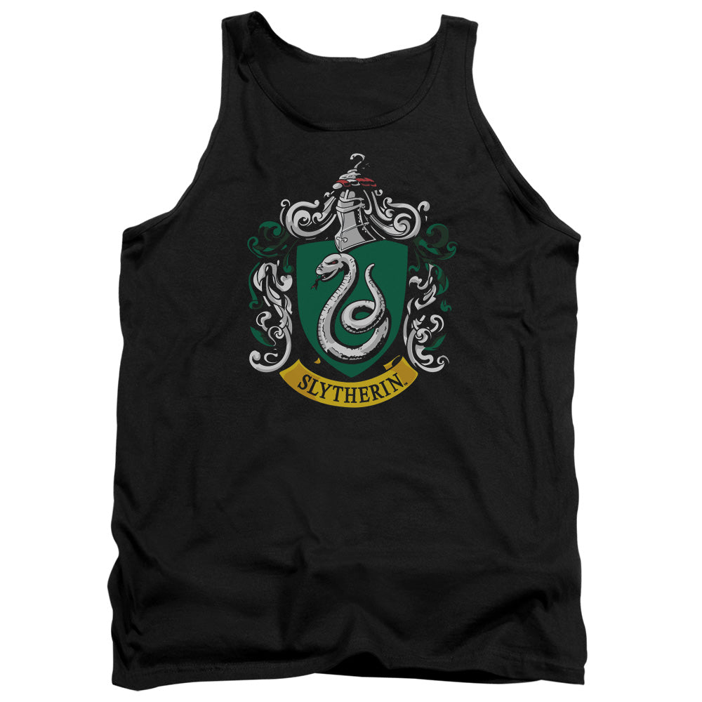 Harry Potter - Slytherin Crest - Adult Tank - Black