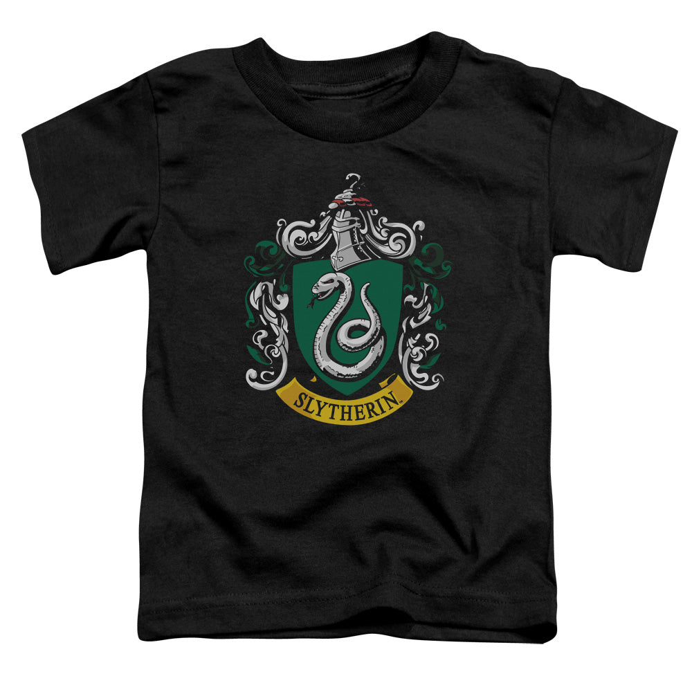 Harry Potter - Slytherin Crest - Short Sleeve Toddler Tee - Black T-shirt