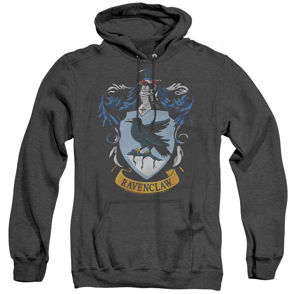 Harry Potter - Ravenclaw Crest - Adult Heather Hoodie - Black