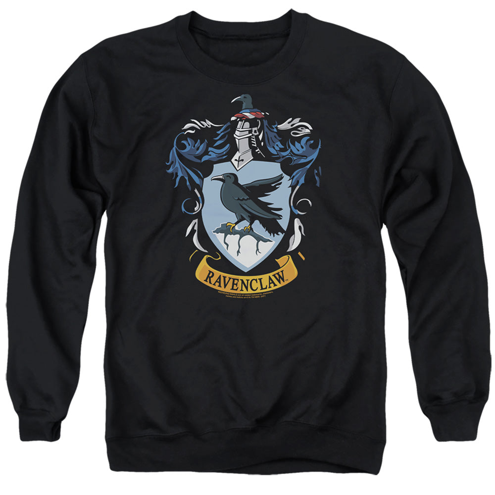 Harry Potter - Ravenclaw Crest - Adult Crewneck Sweatshirt - Black
