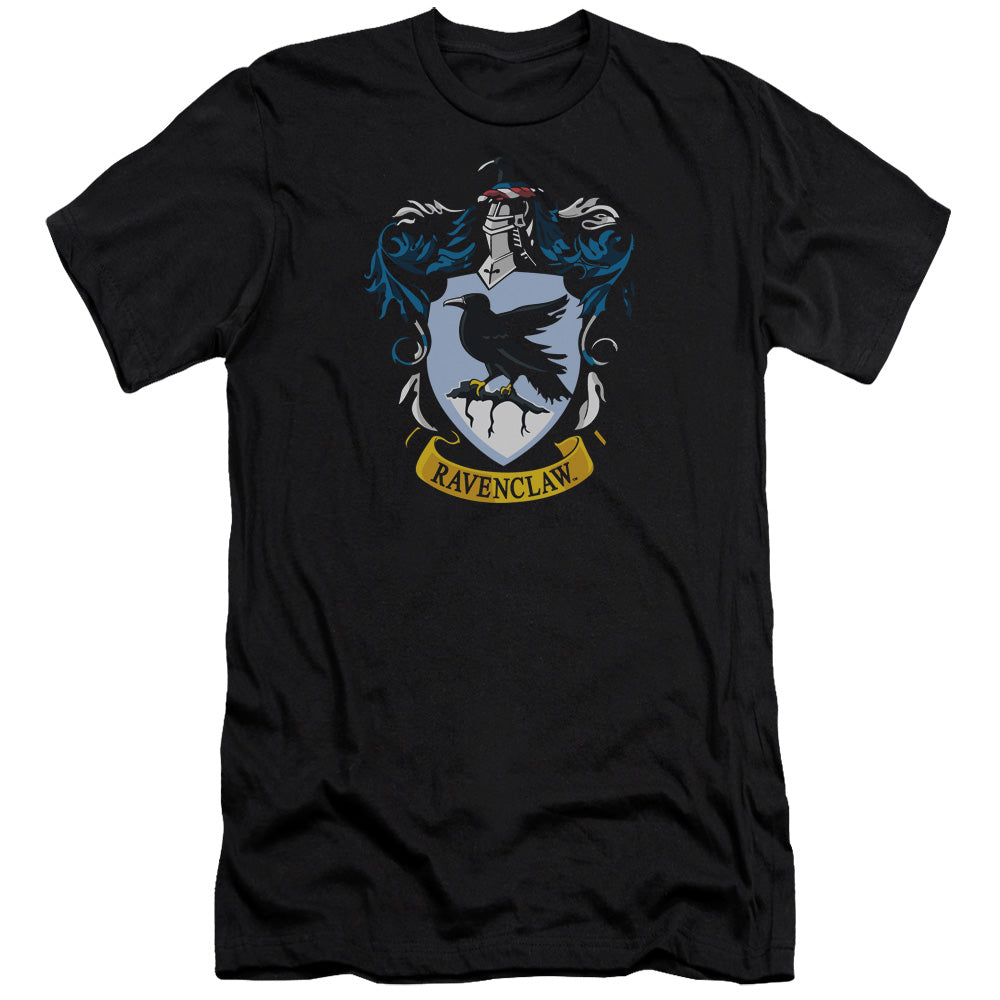 Harry Potter - Ravenclaw Crest - Short Sleeve Adult 30/1 - Black T-shirt