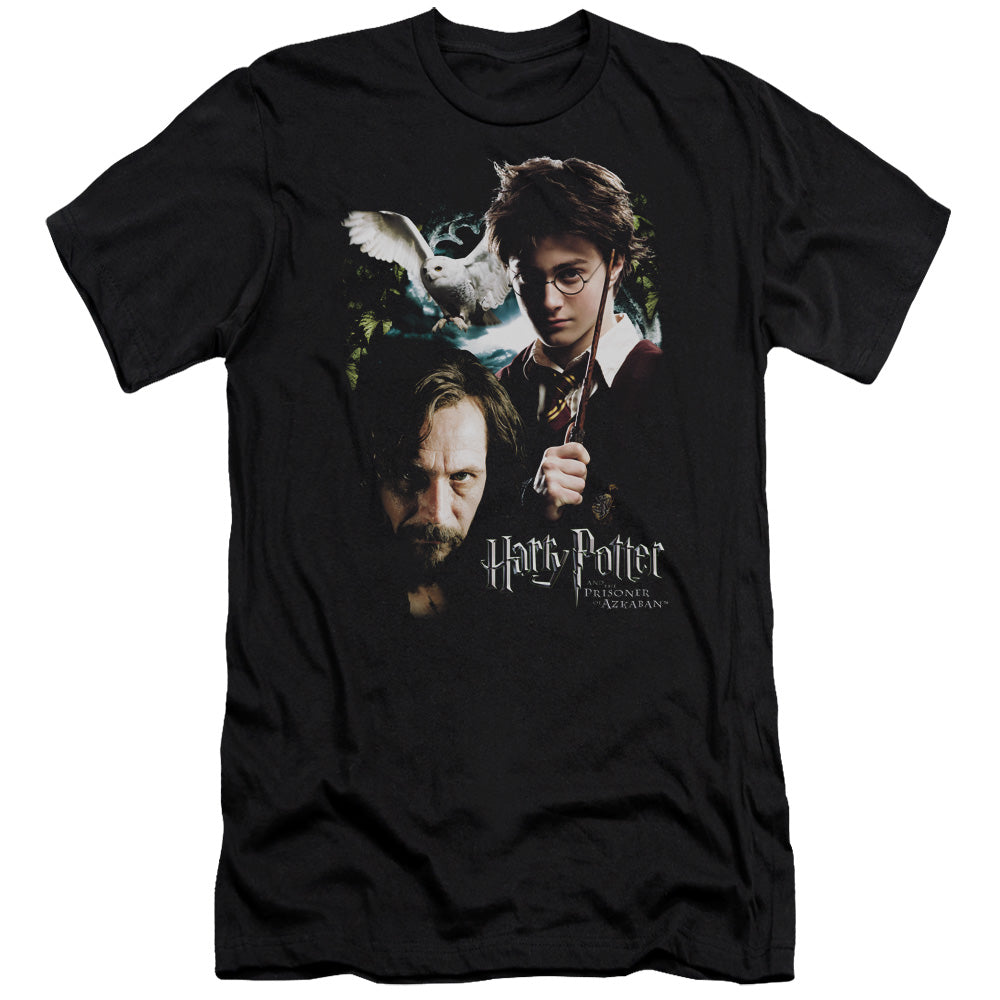 Harry Potter - Harry And Sirius-hbo Short Sleeve Adult 30/1 - Black T-shirt