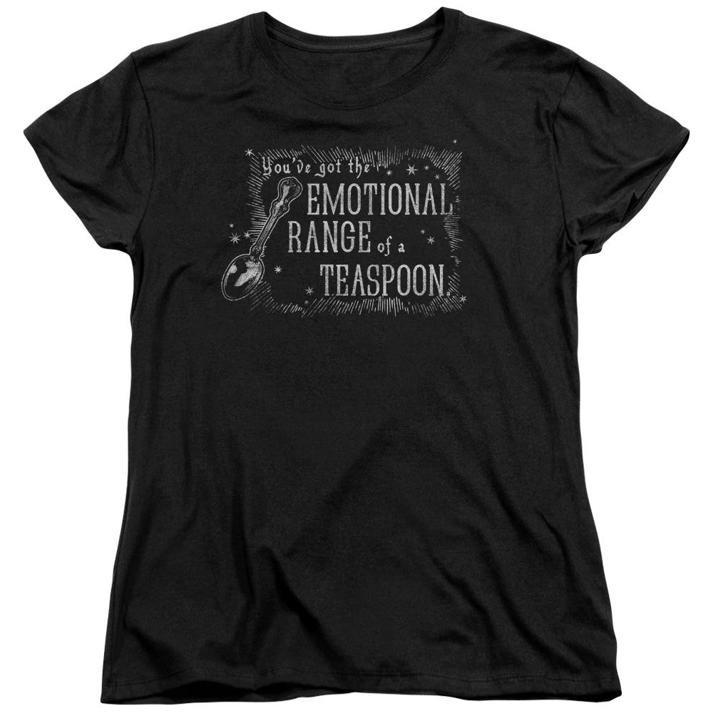 Harry Potter - Order Of Pheonix/teaspoon - Short Sleeve Womens Tee - Black T-shirt