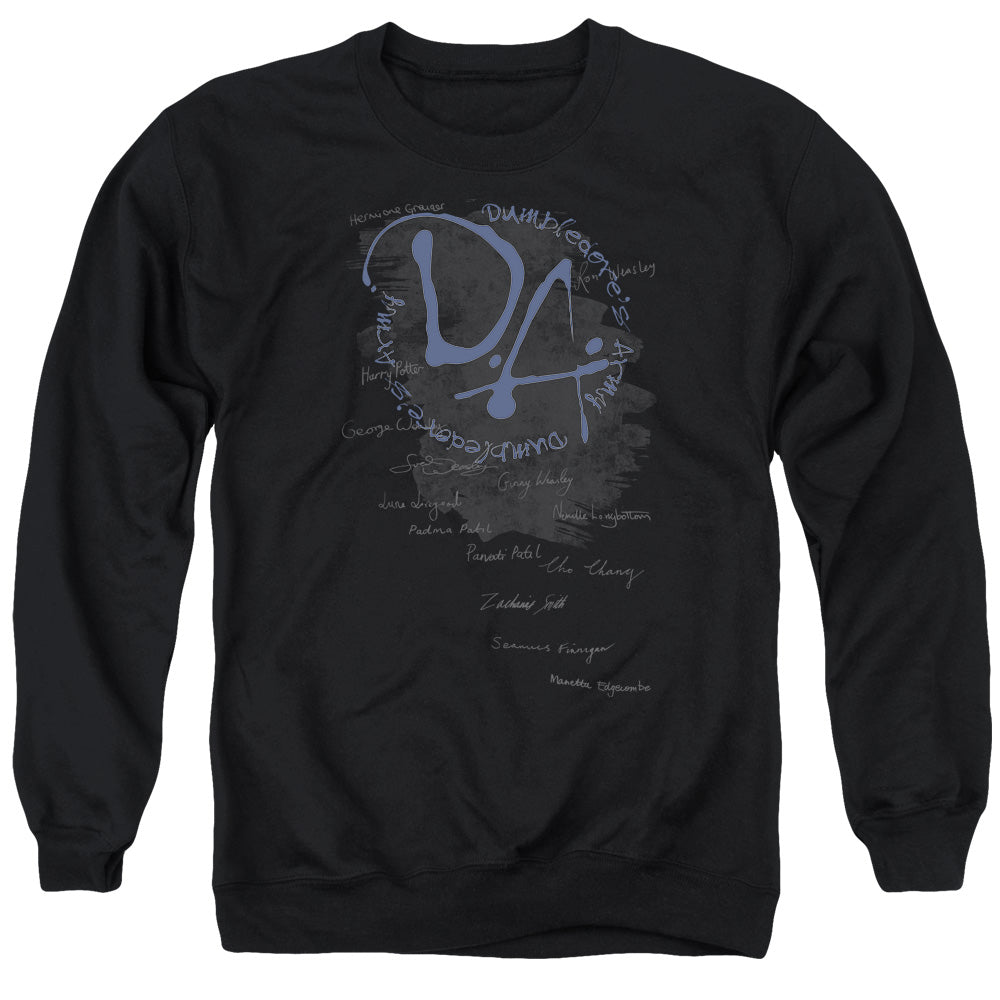 Harry Potter - Dumbledores Army - Adult Crewneck Sweatshirt - Black