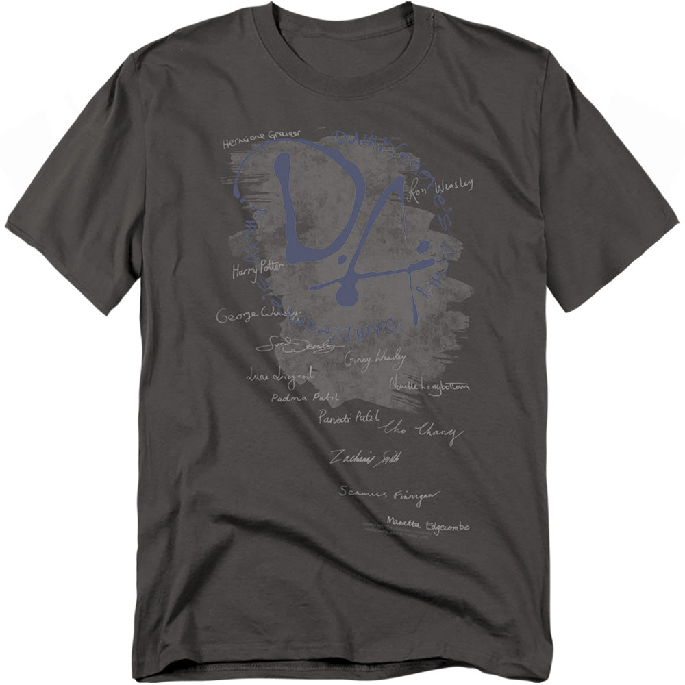 Harry Potter - Dumbledores Army - Short Sleeve Adult 18/1 - Black T-shirt