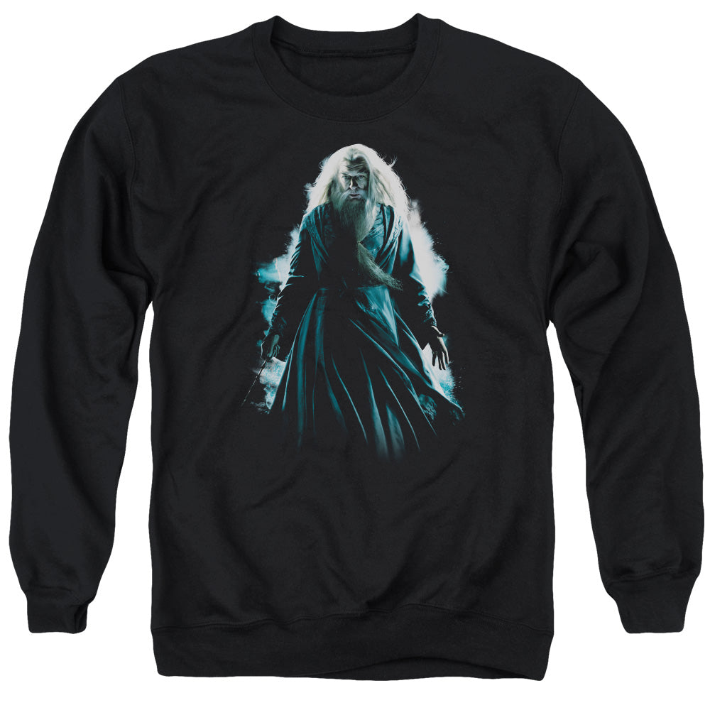 Harry Potter - Dumbledore Burst - Adult Crewneck Sweatshirt - Black