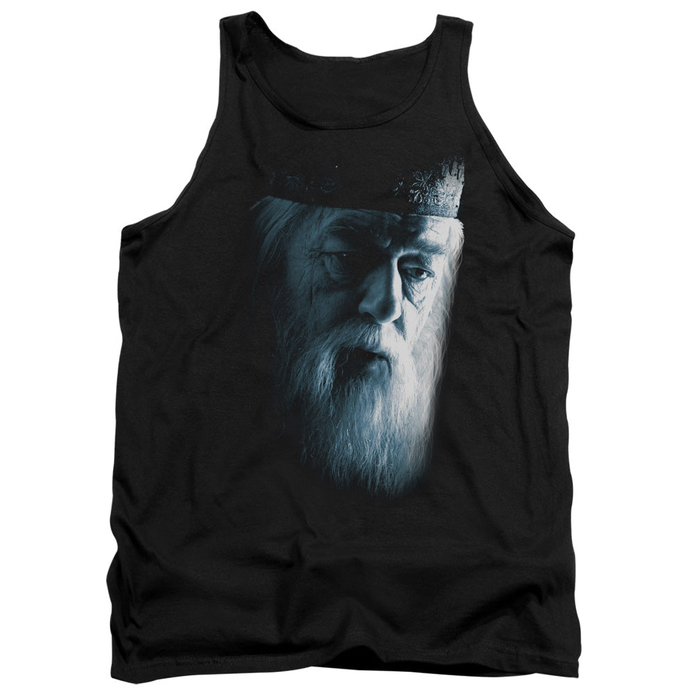 Harry Potter - Dumbledore Face - Adult Tank - Black