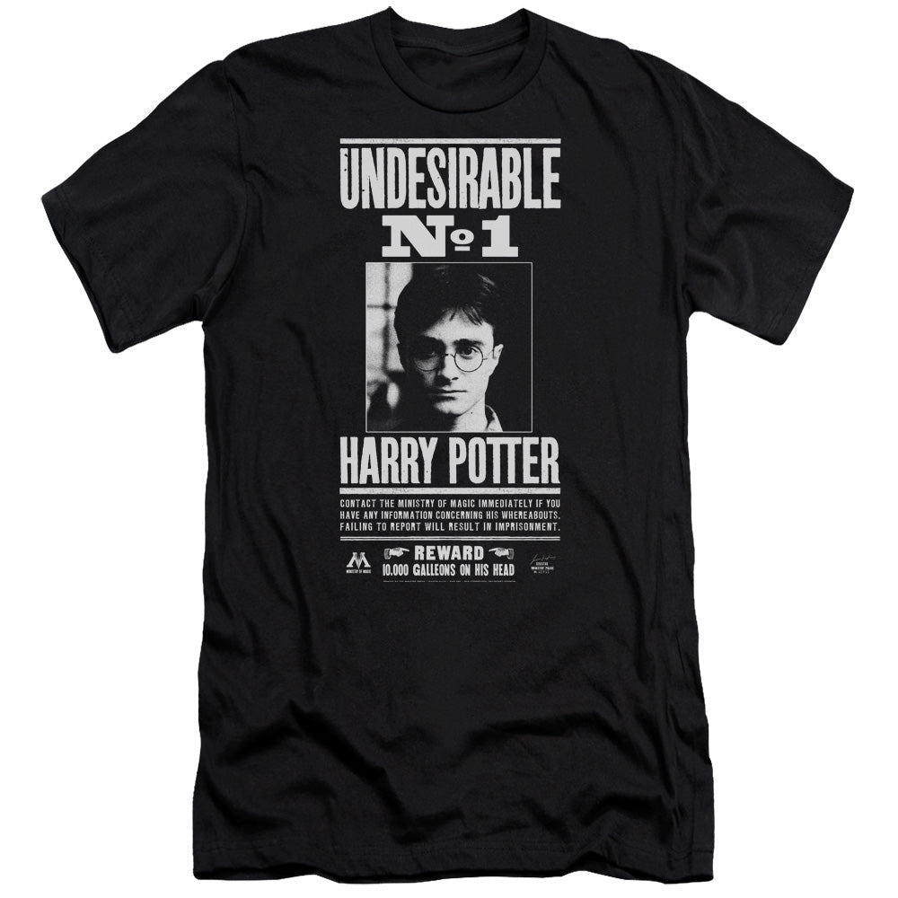 Harry Potter - Undesirable No 1 - Short Sleeve Adult 30/1 - Black T-shirt