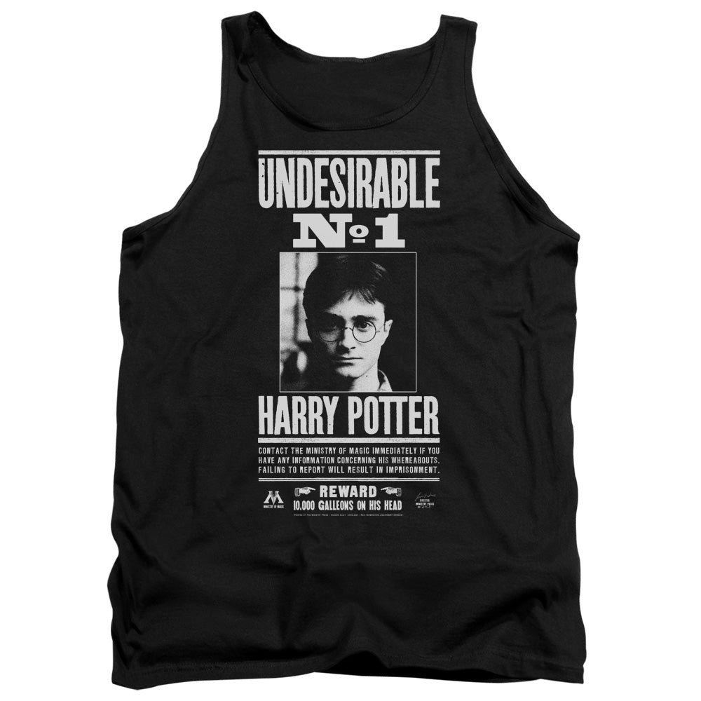 Harry Potter - Undesirable No 1 - Adult Tank - Black