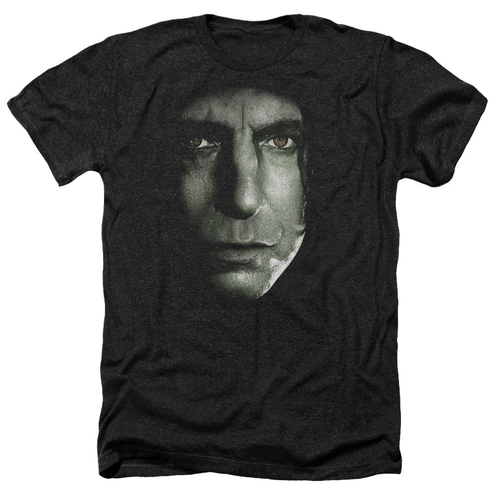 Harry Potter - Snape Head - Adult Heather-black