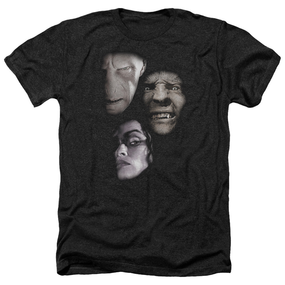 Harry Potter - Villian Heads - Adult Heather-black