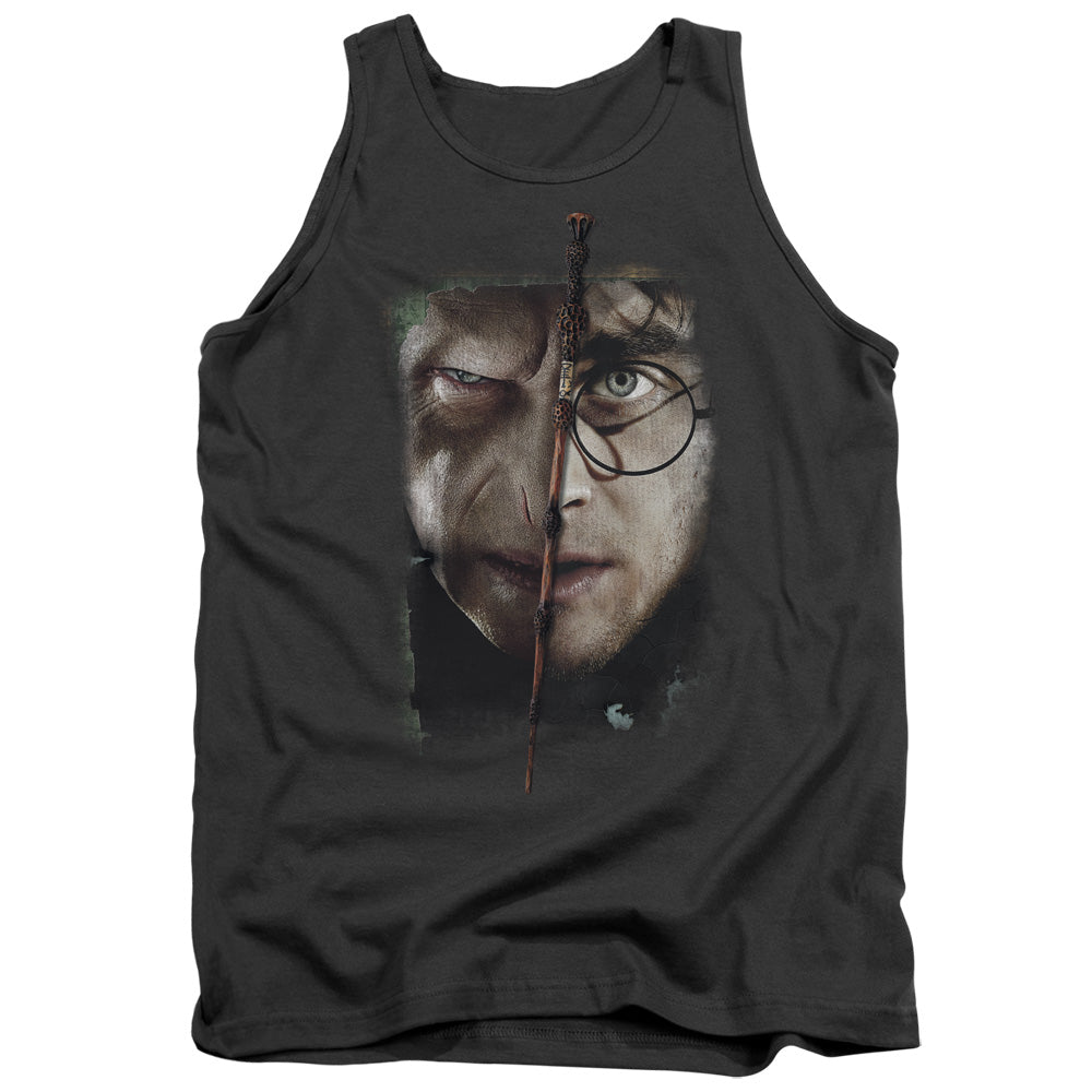 Harry Potter - It All Ends Here - Adult Tank - Charcoal