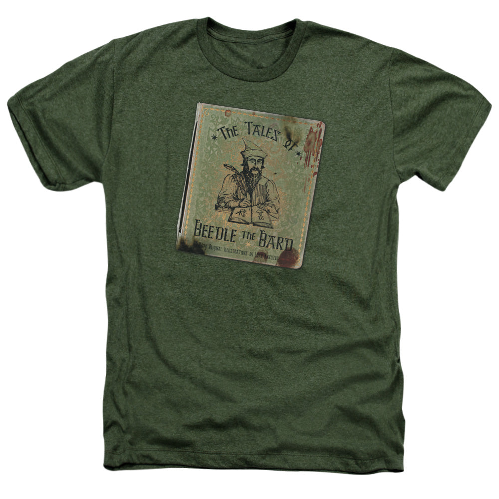 Harry Potter - Beedle The Bard - Adult Heather - Military Green