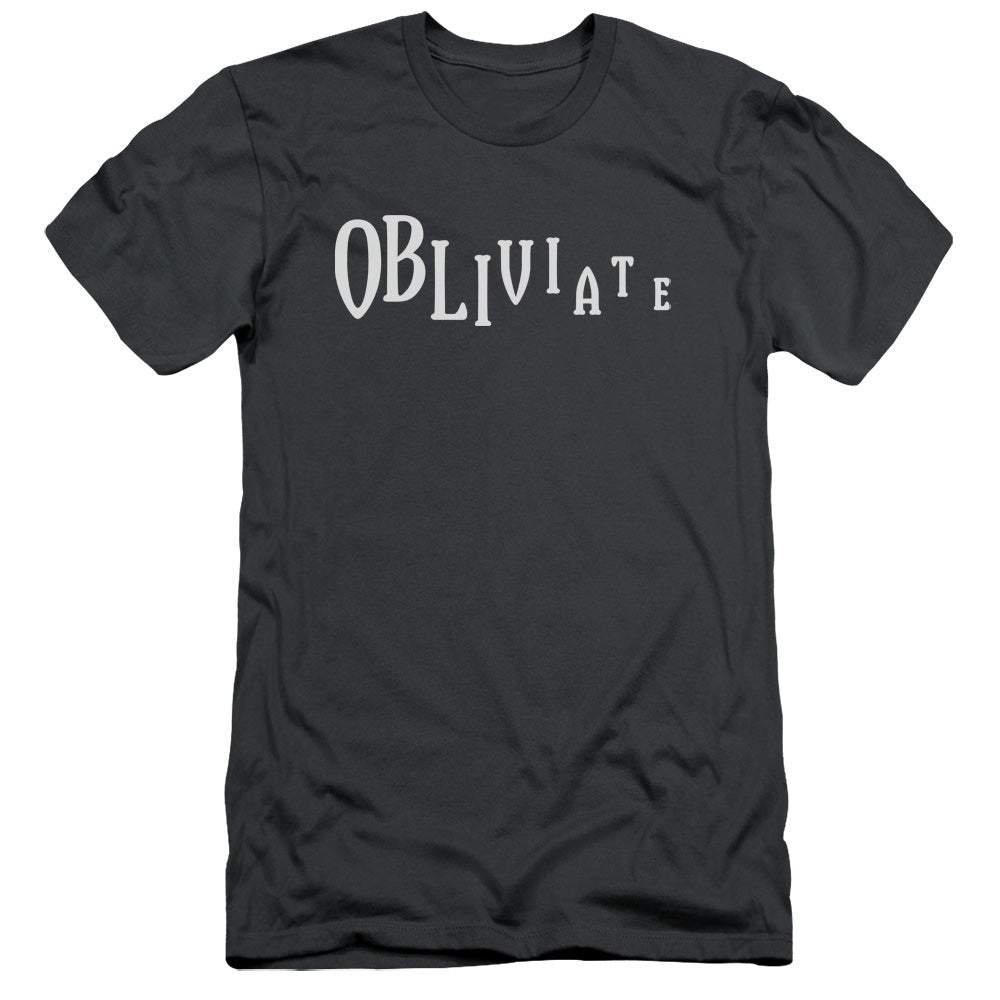 Harry Potter - Obliviate - Short Sleeve Adult 30/1 - Charcoal T-shirt
