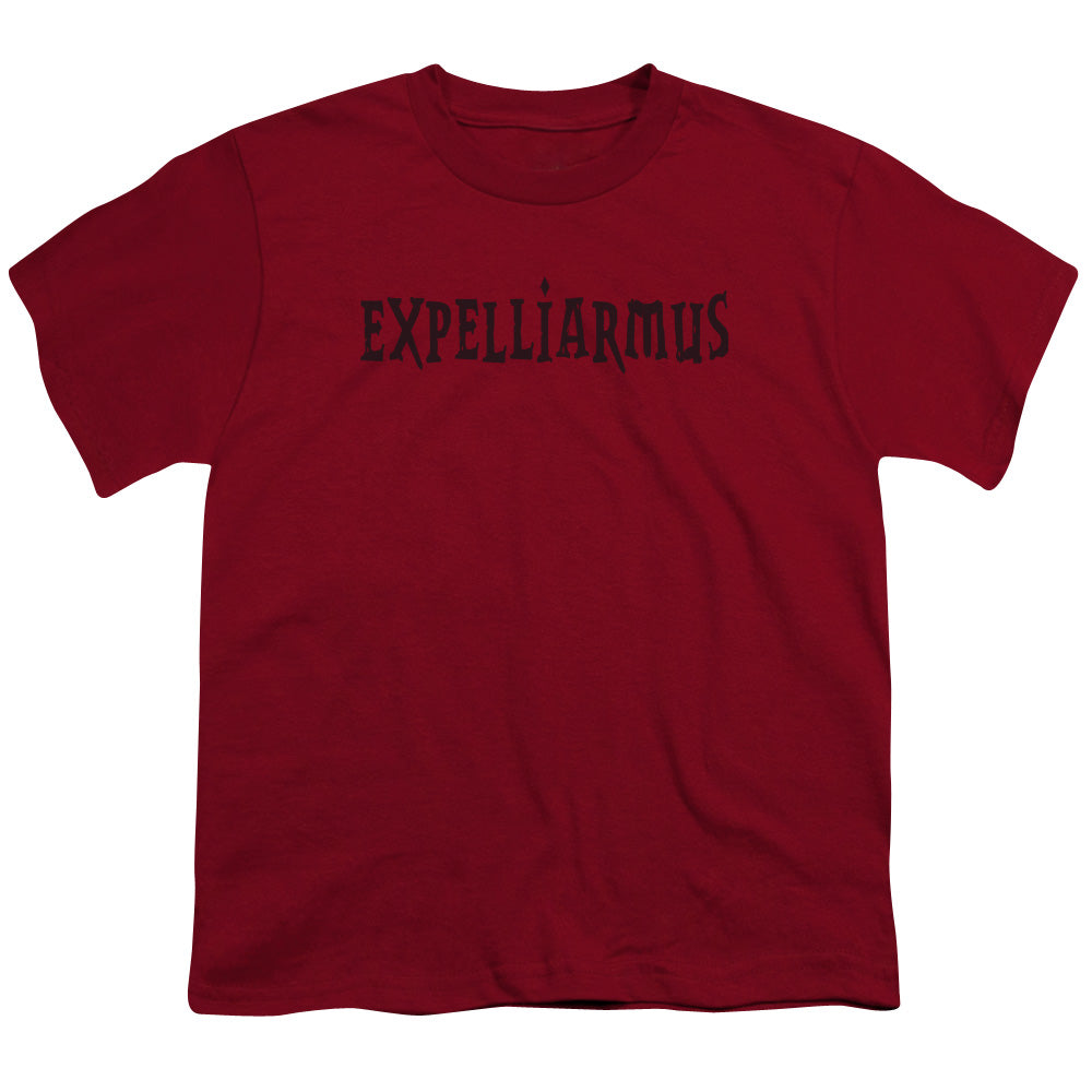 Harry Potter - Expelliarmus - Short Sleeve Youth 18/1 - Cardinal T-shirt