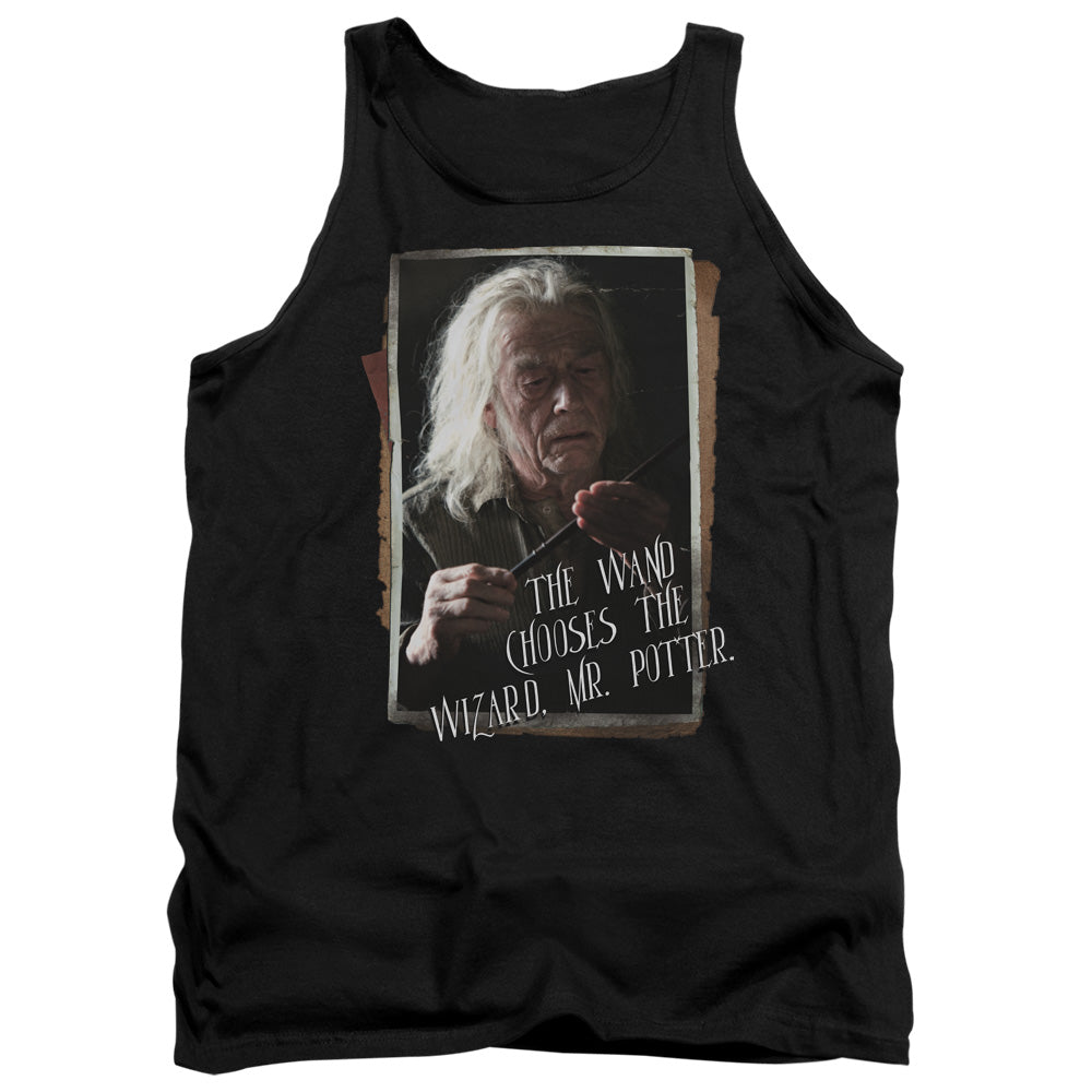 Harry Potter - Olivander - Adult Tank - Black