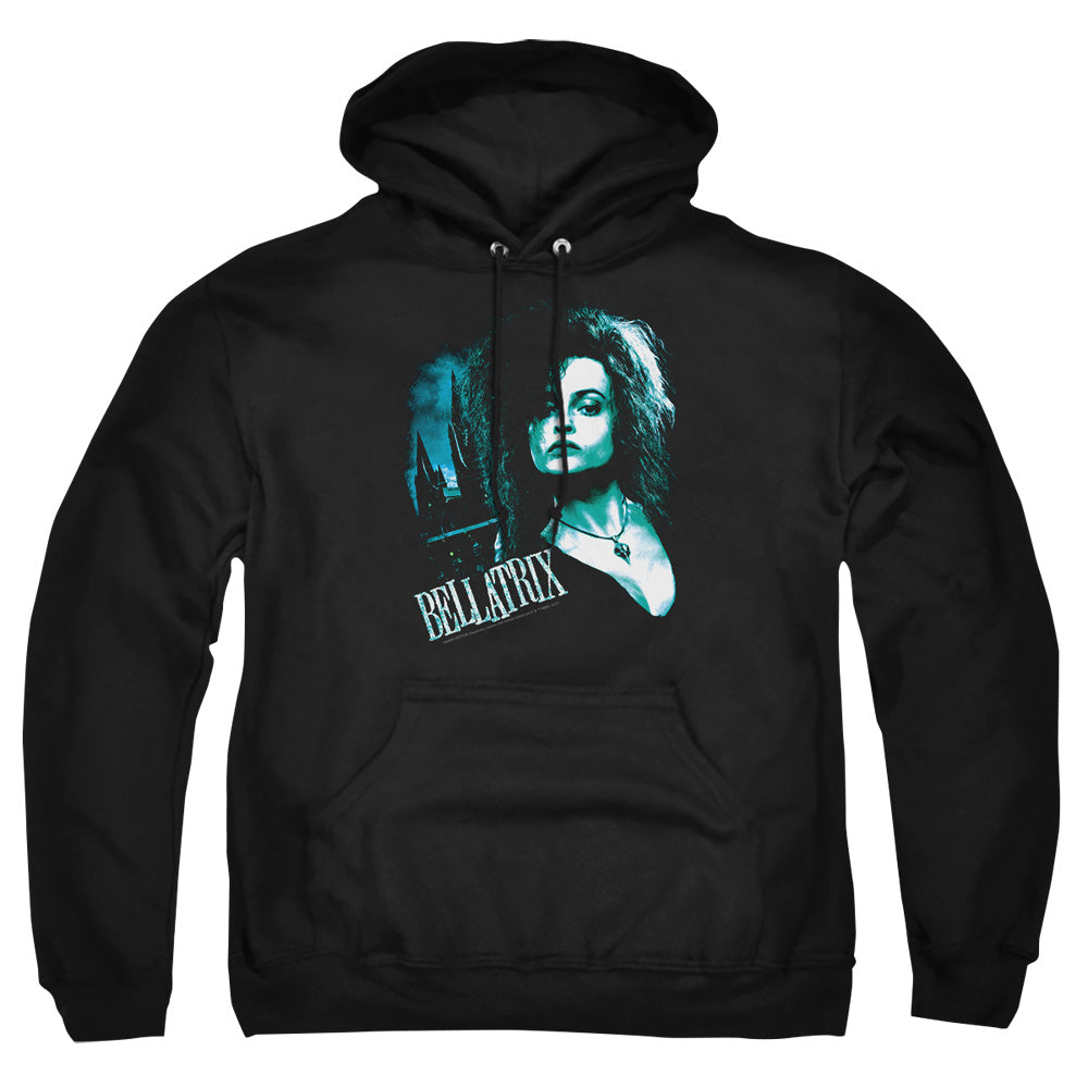 Harry Potter - Bellatrix Closeup - Adult Pull-over Hoodie - Black