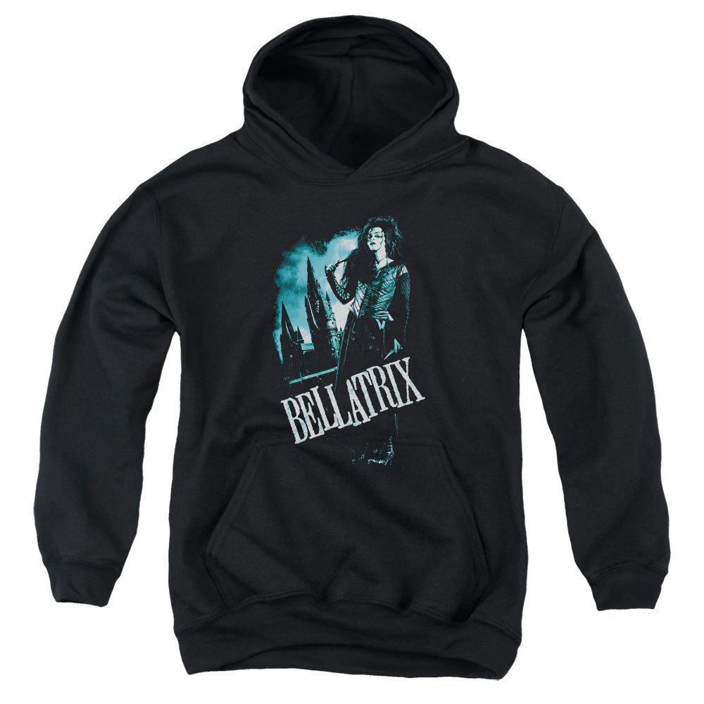 Harry Potter - Bellatrix Full Body - Youth Pull-over Hoodie - Black
