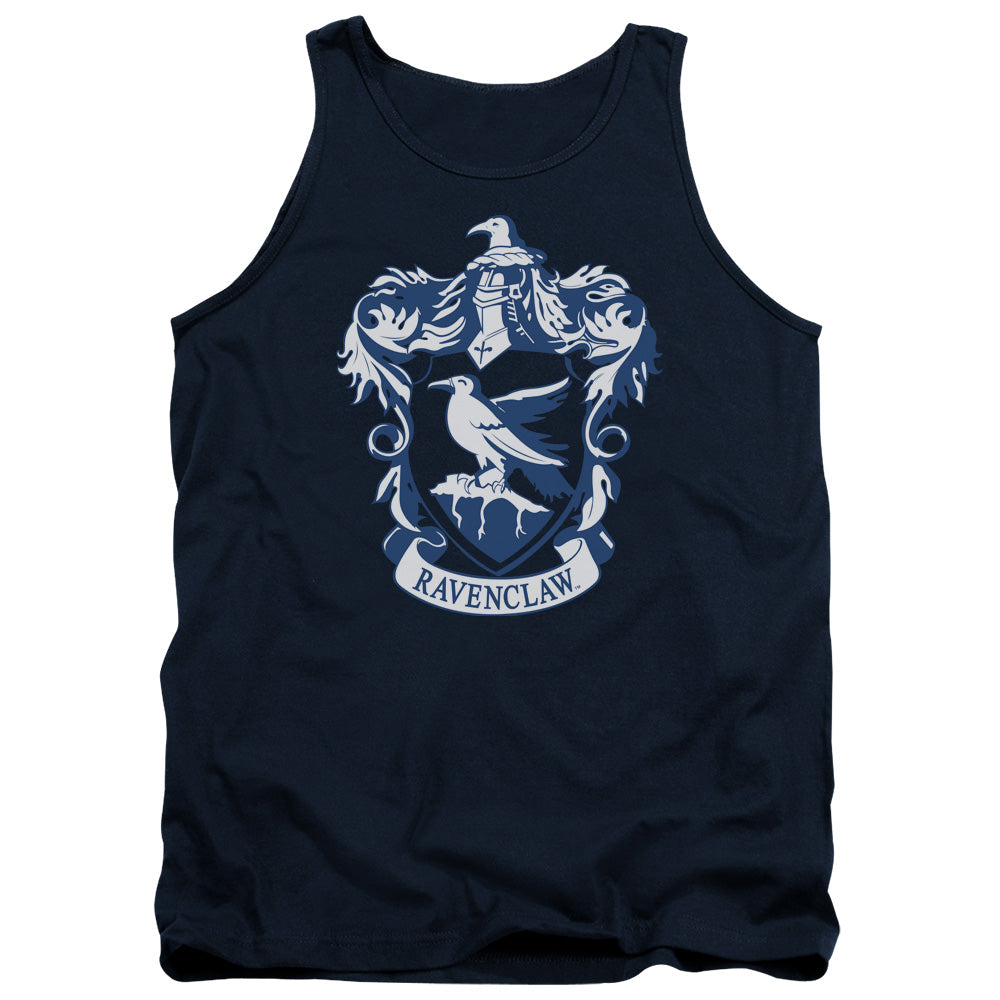 Harry Potter - Ravenclaw Crest - Adult Tank - Navy