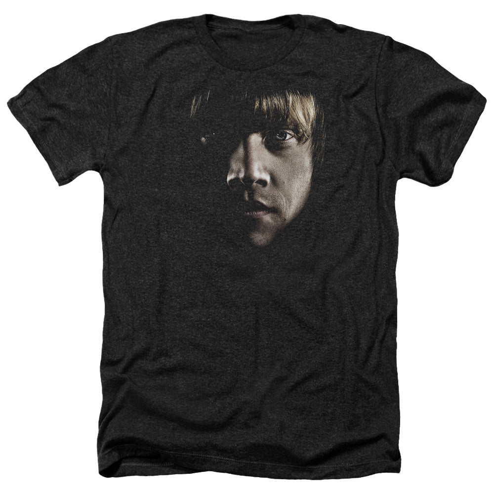 Harry Potter - Ron Poster Head - Adult Heather-black