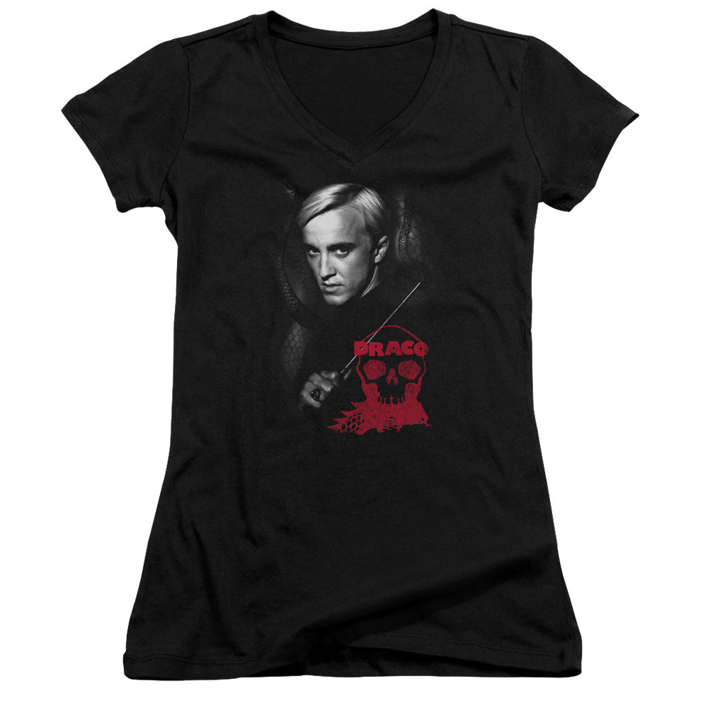 Harry Potter - Draco Portrait-junior V-neck - Black