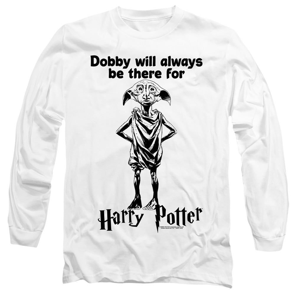 Harry Potter - Always Be There - Long Sleeve Adult 18/1 - White T-shirt