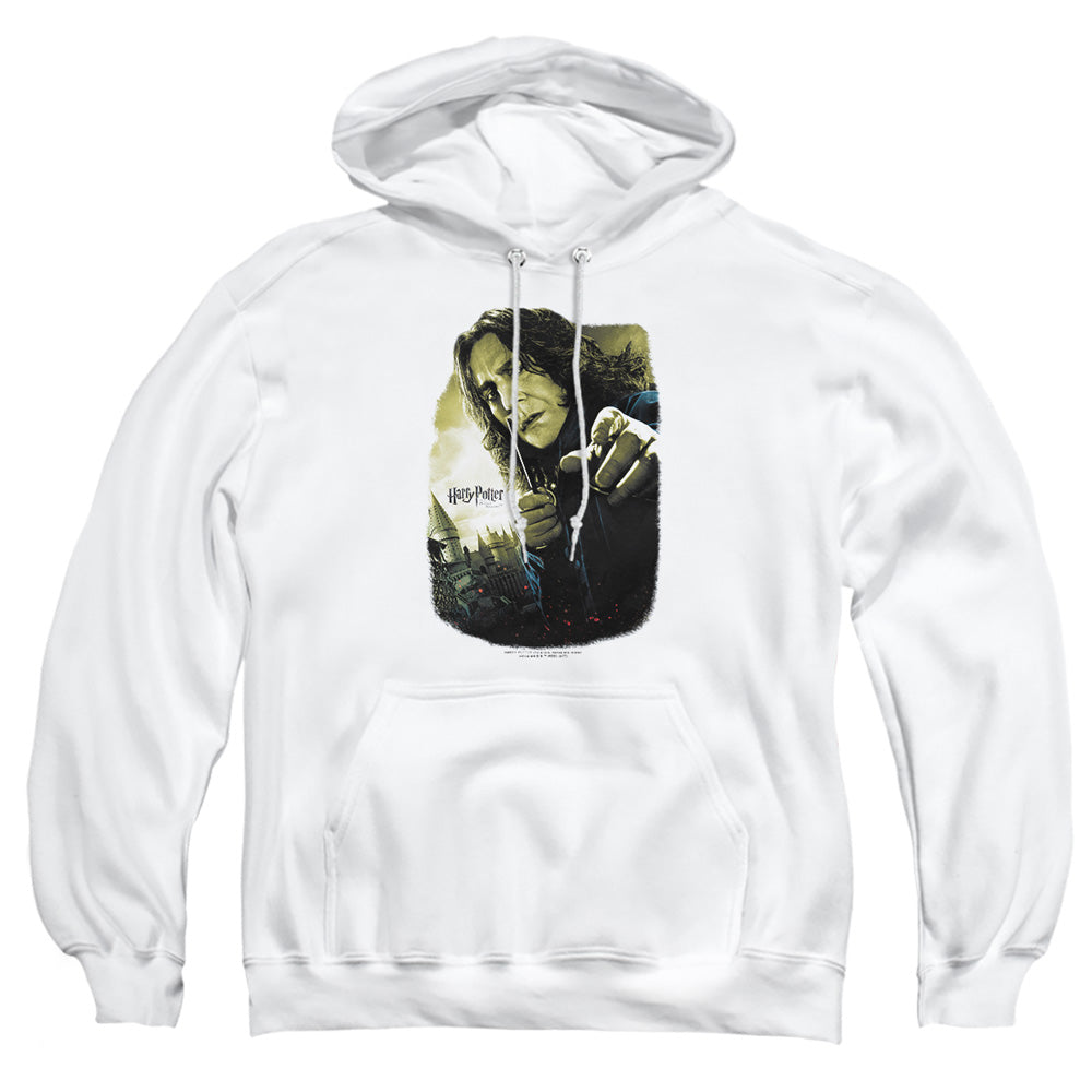 Harry Potter - Snape Poster - Adult Pull-over Hoodie - White