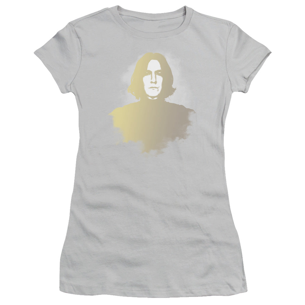 Harry Potter - Snape Fade - Short Sleeve Junior Sheer - Silver T-shirt