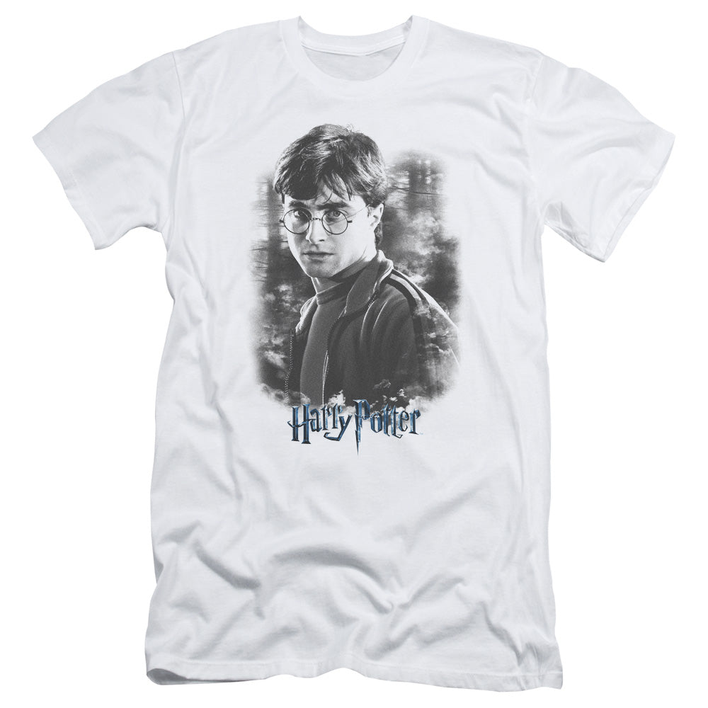 Harry Potter - Harry In The Woods-hbo Short Sleeve Adult 30/1 - White T-shirt