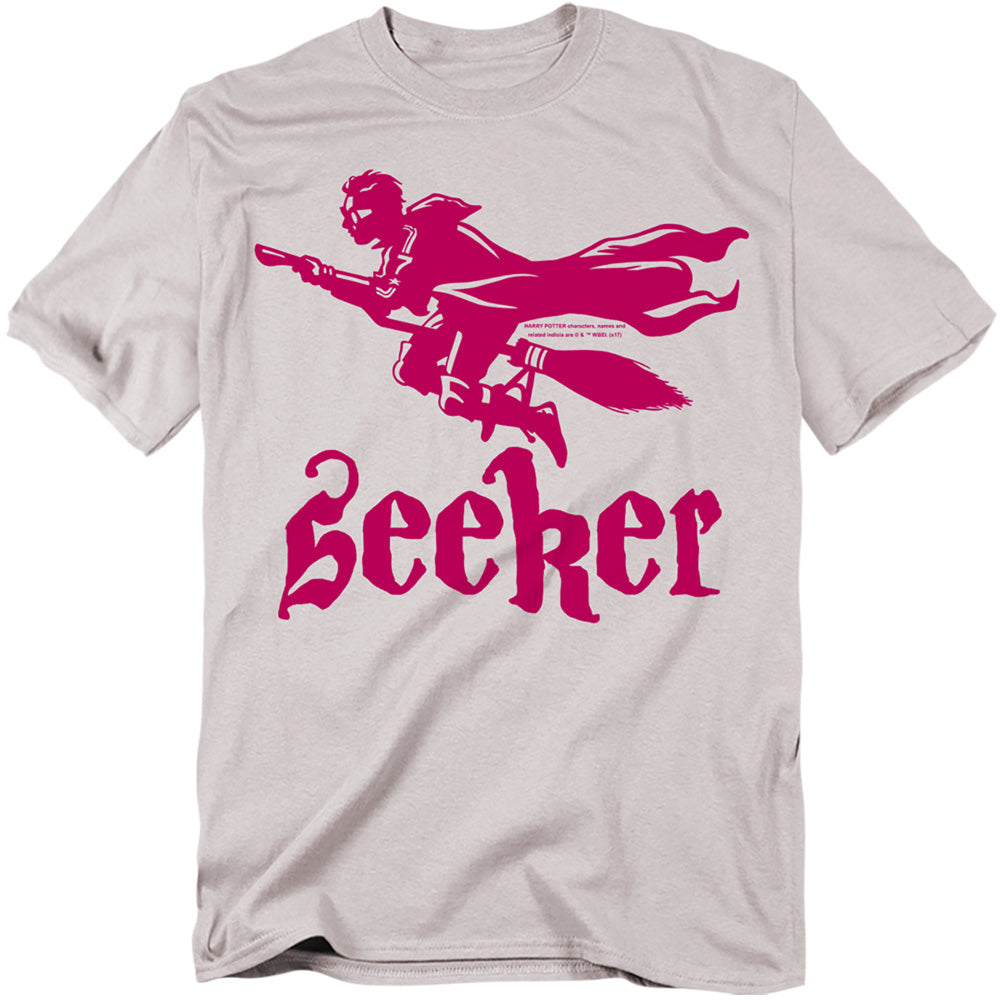 Harry Potter - Seeker - Short Sleeve Adult 18/1 - Silver T-shirt