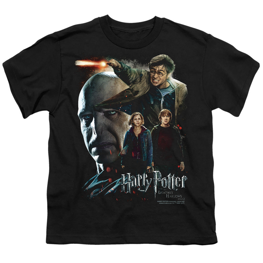 Harry Potter - Final Fight - Short Sleeve Youth 18/1 - Black T-shirt