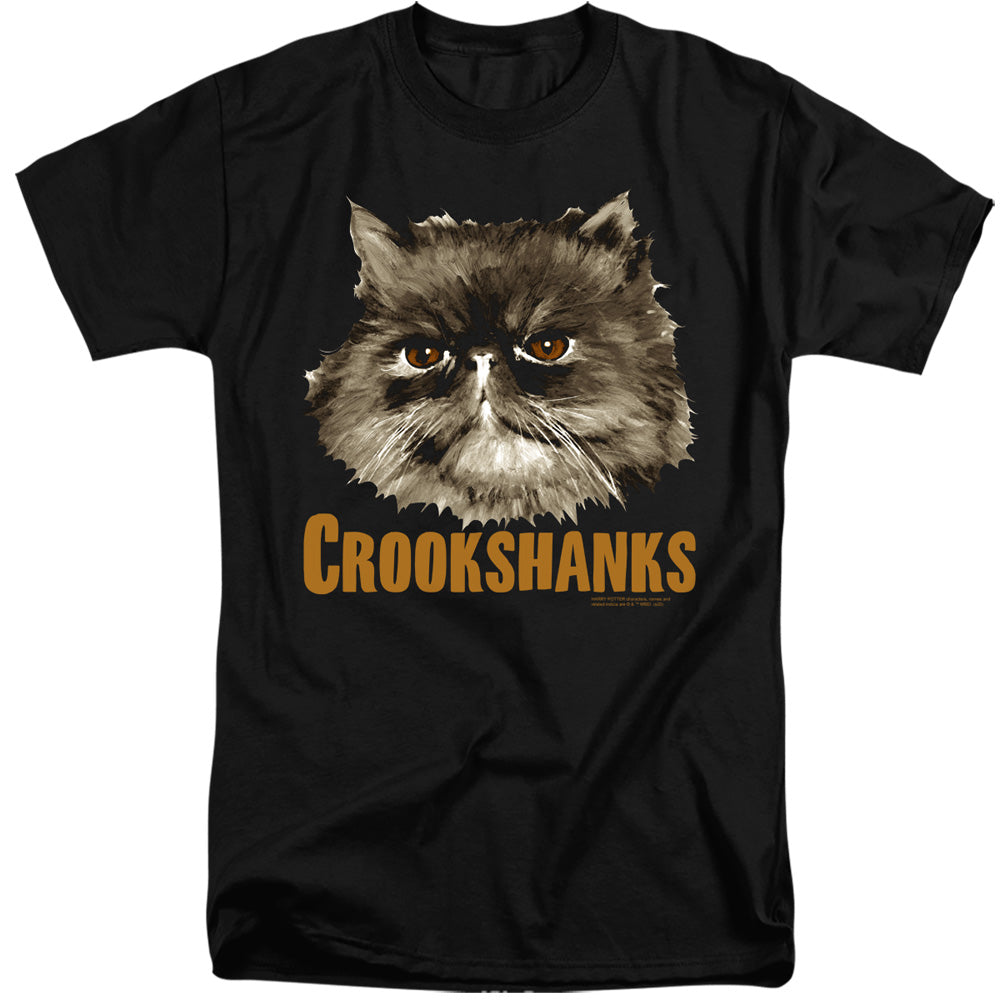 Harry Potter - Crookshanks - Short Sleeve Adult Tall 18/1 - Black T-shirt