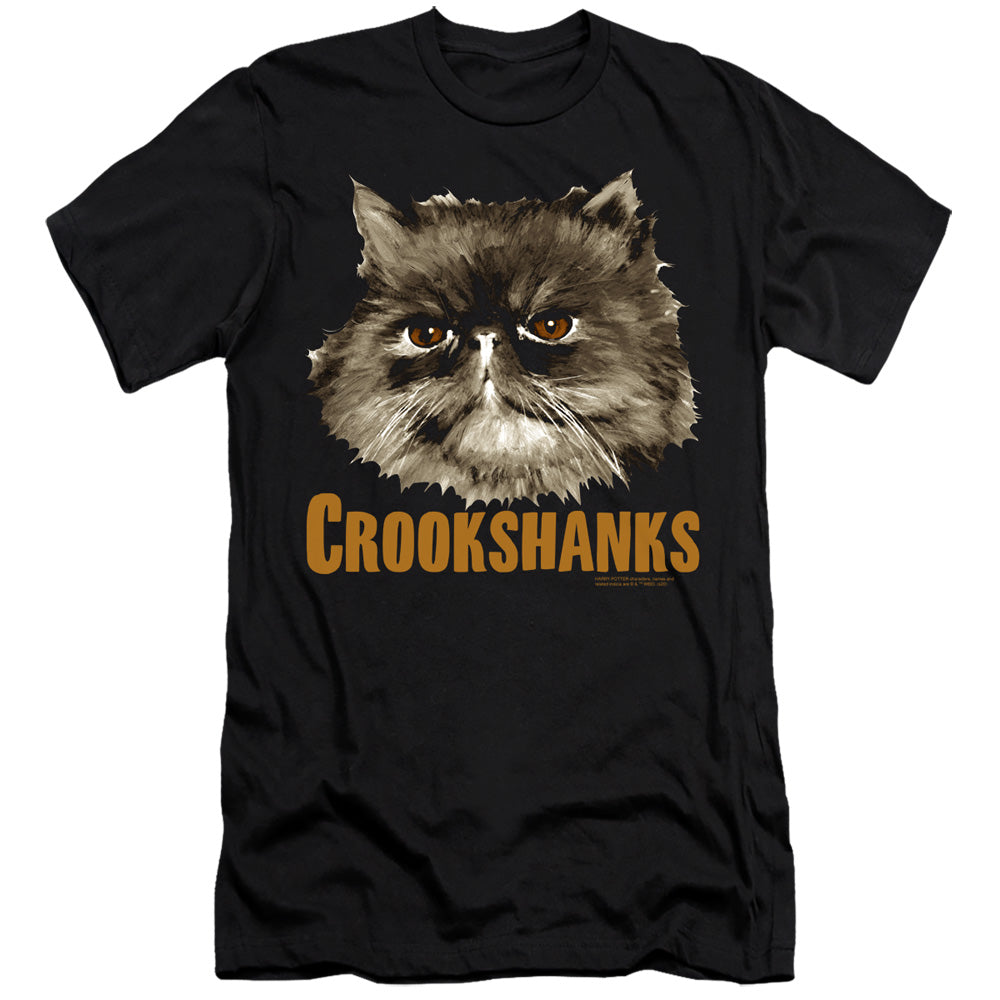 Harry Potter - Crookshanks-hbo Short Sleeve Adult 30/1 - Black T-shirt