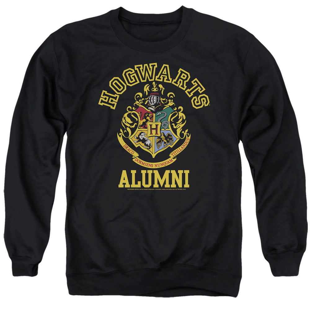 Harry Potter - Hogwarts Alumni - Adult Crewneck Sweatshirt - Black