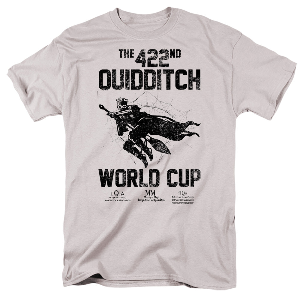 Harry Potter - World Cup - Short Sleeve Adult 18/1 - Silver T-shirt