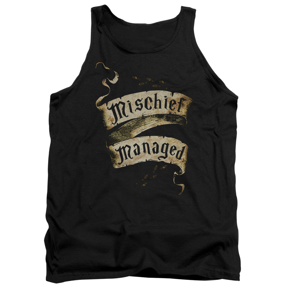 Harry Potter - Mischief Managed - Adult Tank - Black